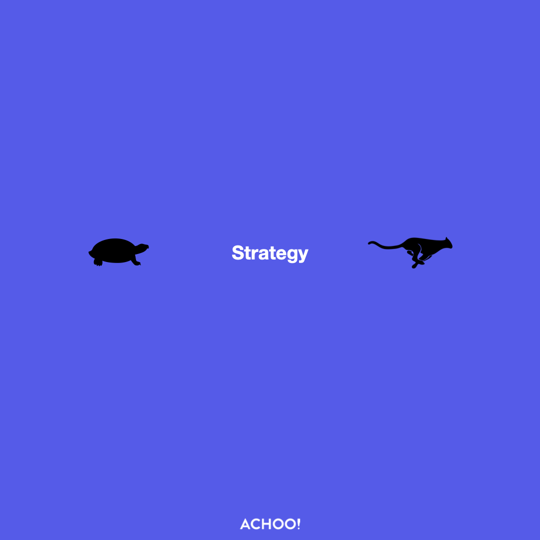 Slow strategy fast strategy